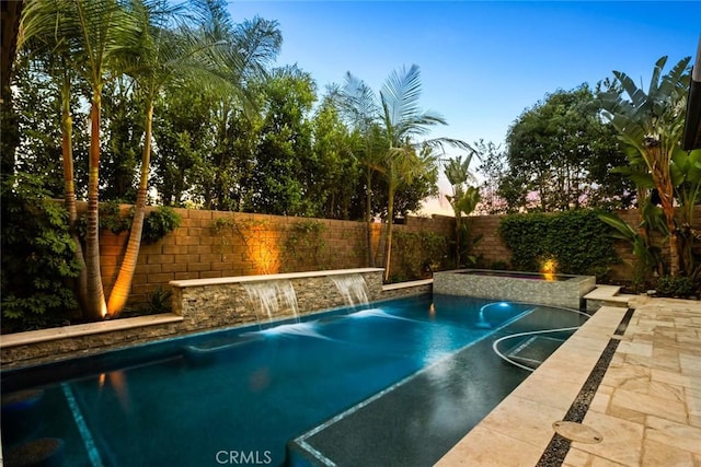 2282 E Rosecrans Ct, Brea, CA 92821 - view of pool with a fenced backyard