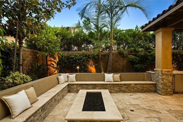 2282 E Rosecrans Ct, Brea, CA 92821 - fenced backyard featuring outdoor lounge area and a patio area