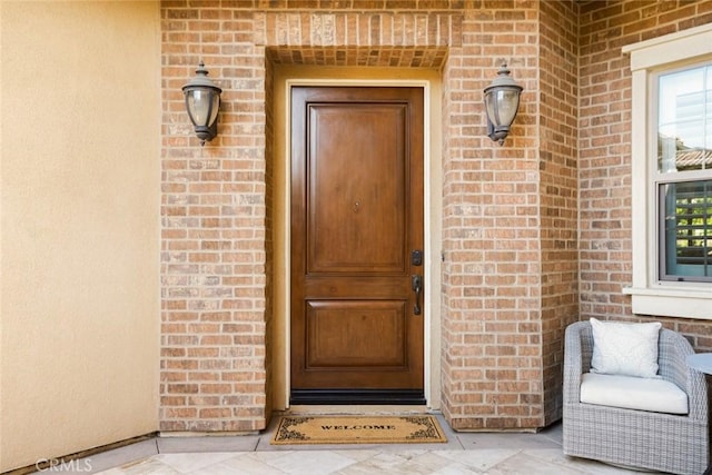 2282 E Rosecrans Ct, Brea, CA 92821 - entrance to property featuring brick siding and stucco siding