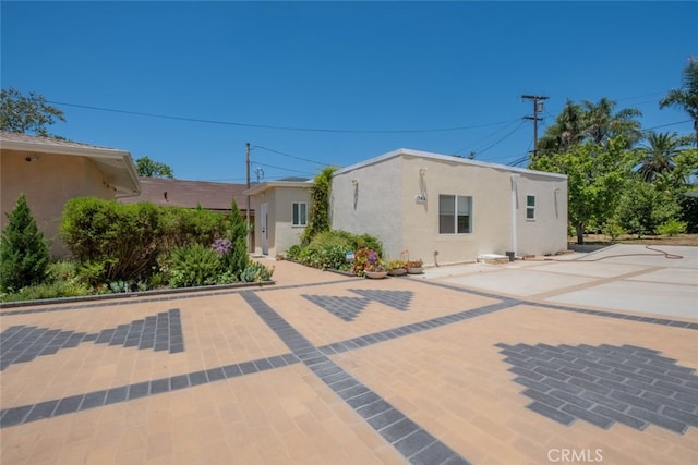 1741 Wabasso Way, Glendale, CA 91208 - view of front of house featuring stucco siding and a patio area