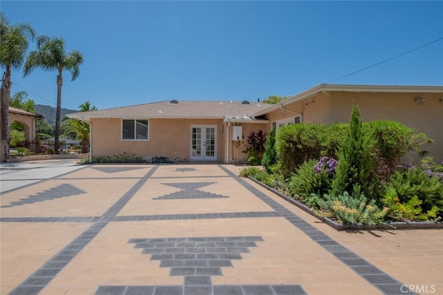1741 Wabasso Way, Glendale, CA 91208 - ranch-style home with french doors and stucco siding