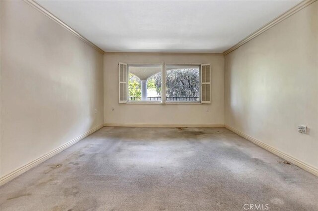 4001 Calle Sonora Unit 3E, Laguna Woods, CA 92637 - unfurnished room with ornamental molding and carpet
