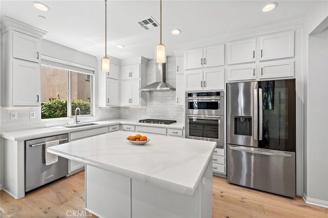 3372 Ivy Way, Rancho Mission Viejo, CA 92694 - kitchen with stainless steel appliances, decorative backsplash, white cabinetry, and recessed lighting