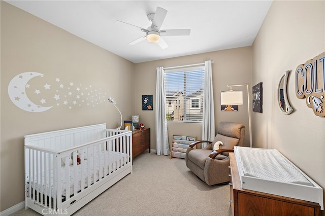 3372 Ivy Way, Rancho Mission Viejo, CA 92694 - bedroom featuring carpet and a ceiling fan
