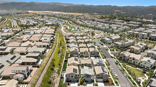 3372 Ivy Way, Rancho Mission Viejo, CA 92694 - aerial view of property and surrounding area with a mountainous background and nearby suburban area