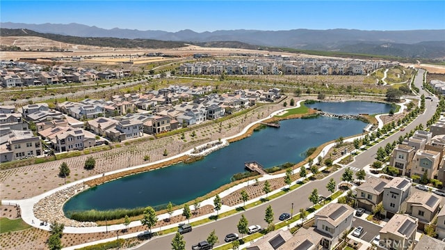 3372 Ivy Way, Rancho Mission Viejo, CA 92694 - aerial overview of property's location featuring nearby suburban area and a water and mountain view