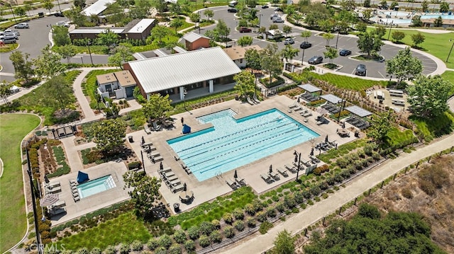 3372 Ivy Way, Rancho Mission Viejo, CA 92694 - aerial view of a pool area