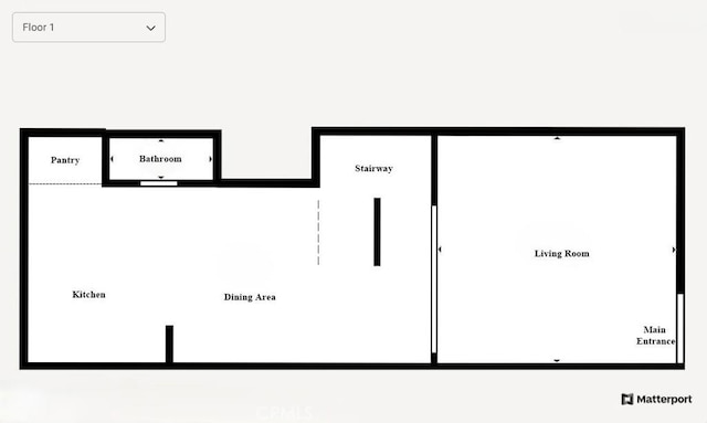 15300 Ocaso Ave Unit E102, La Mirada, CA 90638 - view of room layout