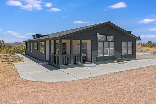 1001 Gibralter Rd, Landers, CA 92285 - rear view of house featuring a patio