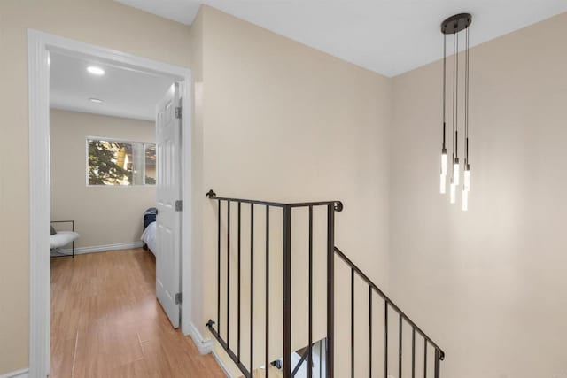 1450 Melrose Ave Unit 31, Chula Vista, CA 91911 - hallway with light wood-type flooring and baseboards