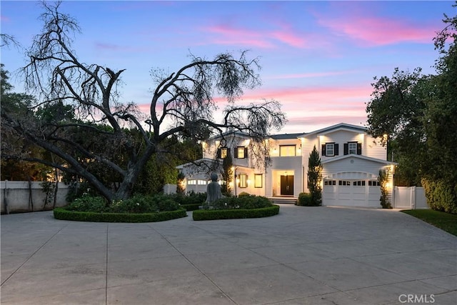 17528 Jayden Ln, Encino, CA 91316 - view of front facade with curved driveway