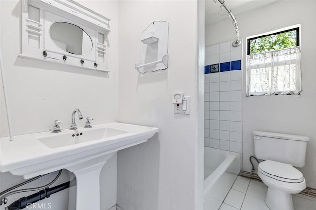 5729 Grandview Ave, Yorba Linda, CA 92886 - full bathroom featuring shower / bathtub combination and tile patterned flooring