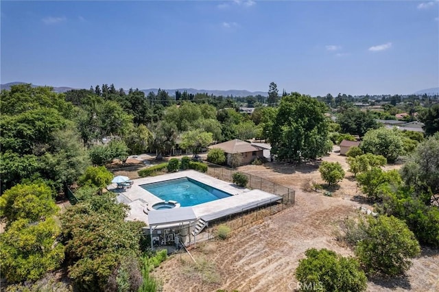 5729 Grandview Ave, Yorba Linda, CA 92886 - bird's eye view of a pool