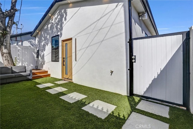 6904 Corbin Ave, Reseda, CA 91335 - back of property with an outdoor hangout area