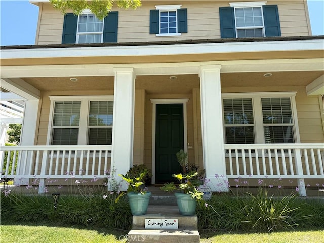 28549 Oakhurst Way, Temecula, CA 92591 - property entrance featuring a porch