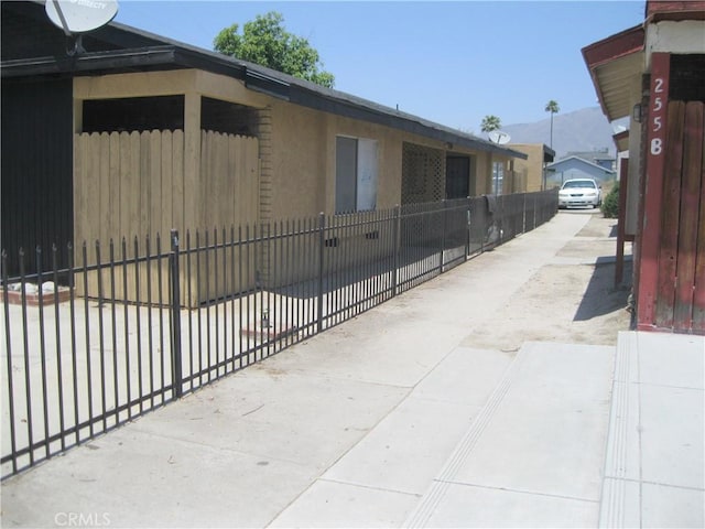 235 E 7th St, San Jacinto, CA 92583 - exterior space with a mountain view