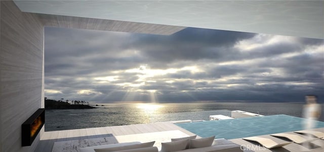 22172 Rico Rd, Laguna Beach, CA 92651 - dock area with a water view