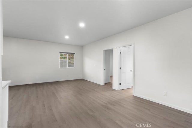 320 Casa Real Pl, Nipomo, CA 93444 - unfurnished room with wood finished floors and recessed lighting