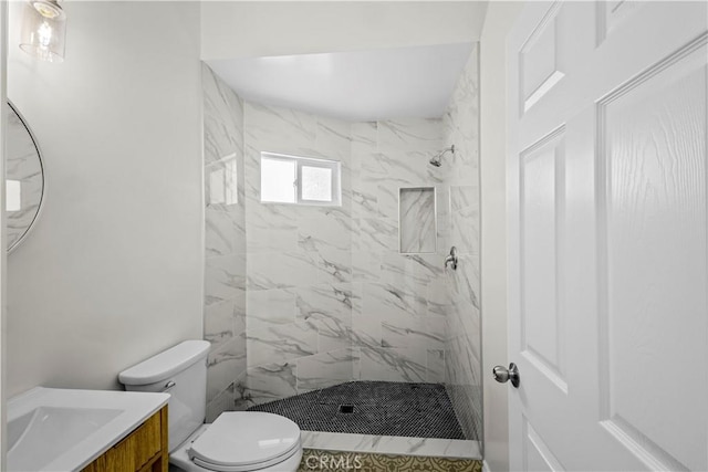 4251 Gundry Ave, Long Beach, CA 90807 - full bath with vanity and a marble finish shower