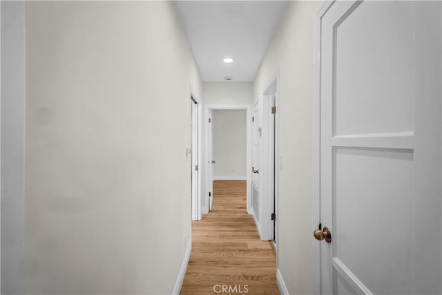 4251 Gundry Ave, Long Beach, CA 90807 - hallway featuring light wood-style floors and recessed lighting