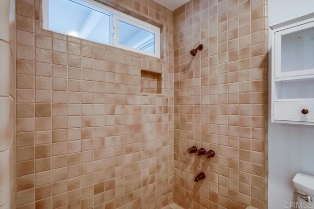 911 S Citrus Ave, Escondido, CA 92027 - bathroom with a tile shower and toilet