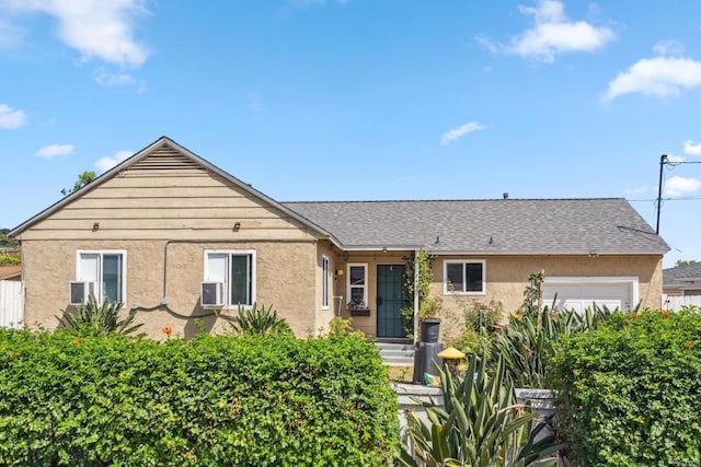 3443 Trophy Dr, La Mesa, CA 91941 - single story home featuring stucco siding, an attached garage, and a shingled roof