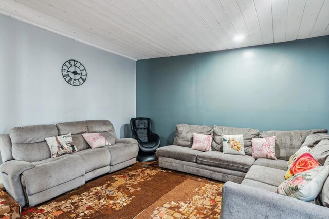 3443 Trophy Dr, La Mesa, CA 91941 - living room with wood ceiling