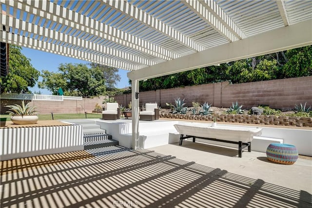 1276 Sao Paulo Ave, Placentia, CA 92870 - fenced backyard featuring a patio area and a pergola