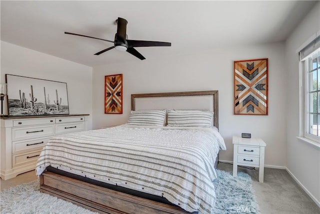 1276 Sao Paulo Ave, Placentia, CA 92870 - bedroom with light colored carpet and ceiling fan