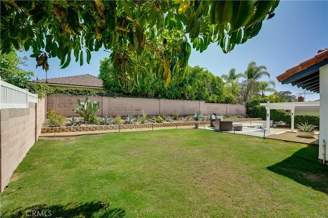 1276 Sao Paulo Ave, Placentia, CA 92870 - fenced backyard featuring a patio and a pergola