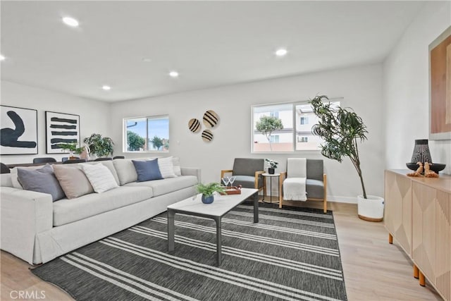 14867 Roxton Ave, Gardena, CA 90249 - living area with light wood finished floors and recessed lighting
