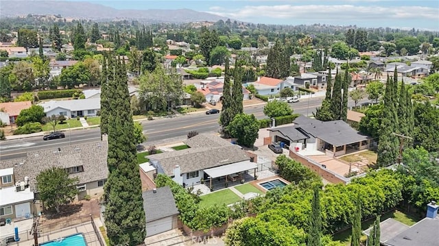 20042 Lassen St, Chatsworth, CA 91311 - aerial view of residential area featuring mountains