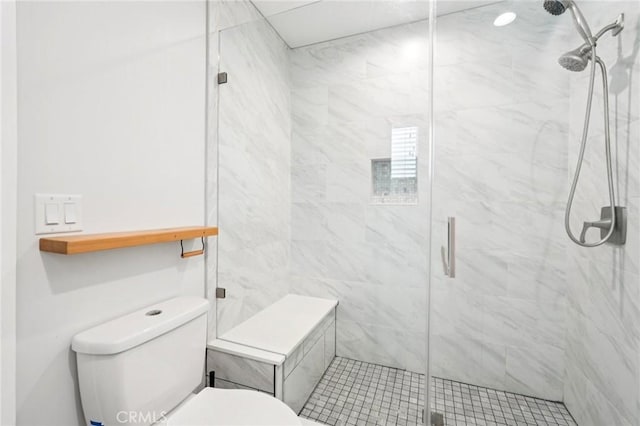 20042 Lassen St, Chatsworth, CA 91311 - bathroom with toilet and a stall shower