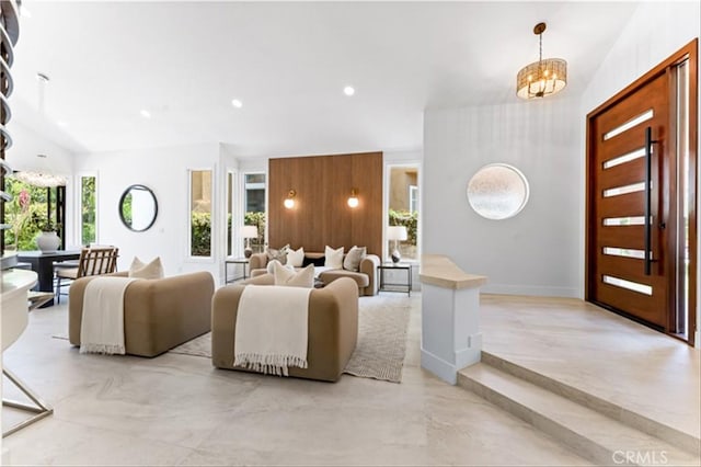 15 Glastonbury Pl, Laguna Niguel, CA 92677 - living area with recessed lighting and a chandelier