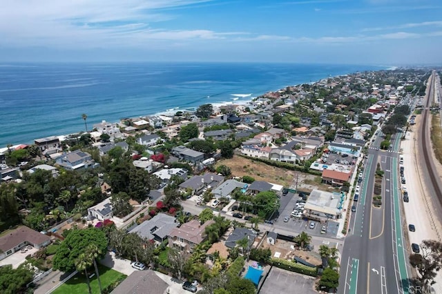 121 Cadmus St, Encinitas, CA 92024 - aerial overview of property's location with nearby suburban area and a large body of water