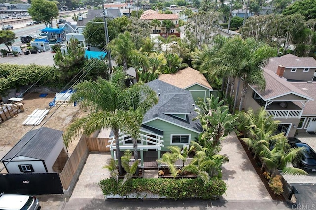 121 Cadmus St, Encinitas, CA 92024 - view from above of property