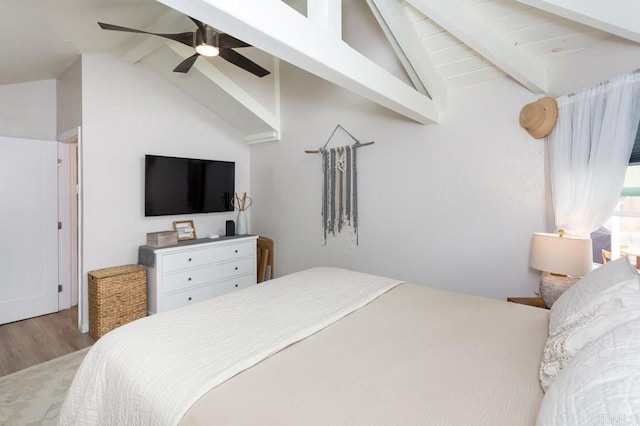 121 Cadmus St, Encinitas, CA 92024 - bedroom with wood finished floors and ceiling fan