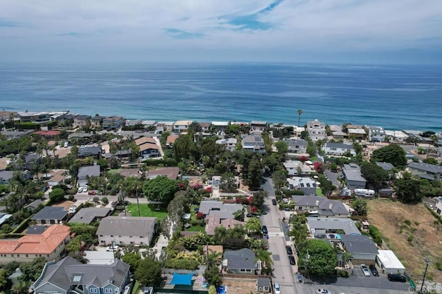 121 Cadmus St, Encinitas, CA 92024 - aerial view of property's location with nearby suburban area and a large body of water
