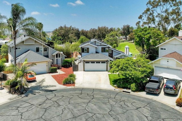 1675 Bronco Way, Oceanside, CA 92057 - view of front of home featuring a garage and driveway