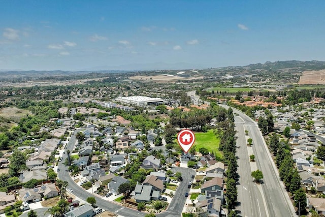 1675 Bronco Way, Oceanside, CA 92057 - view of property location featuring nearby suburban area and a mountain backdrop