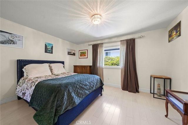 29603 Highpoint Rd, Rancho Palos Verdes, CA 90275 - bedroom featuring baseboards and light wood-style floors