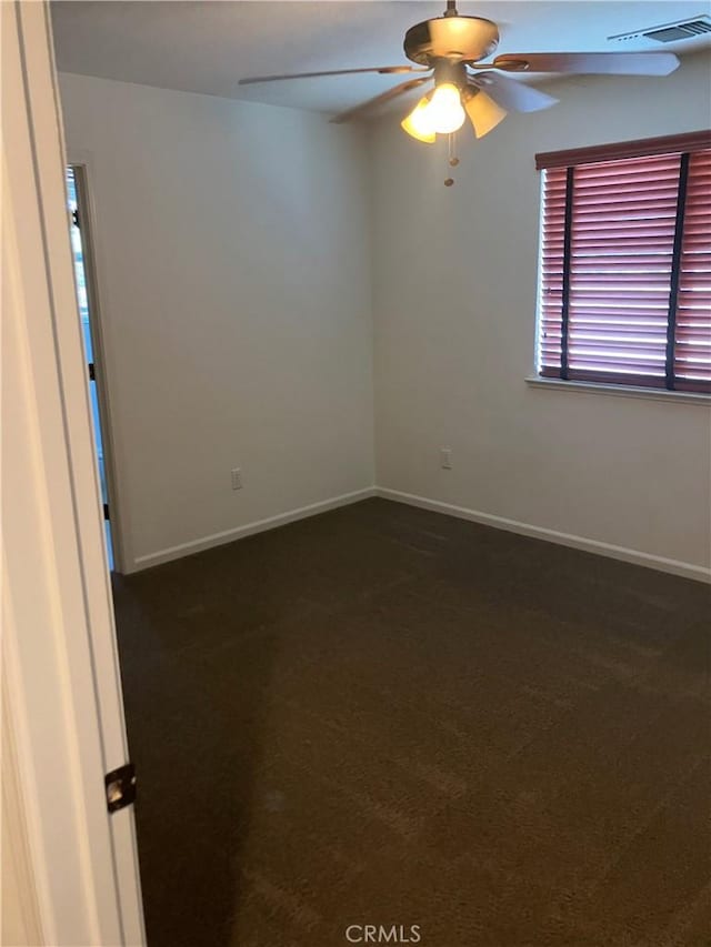 1830 Nevada St, Gridley, CA 95948 - unfurnished room with dark carpet and ceiling fan