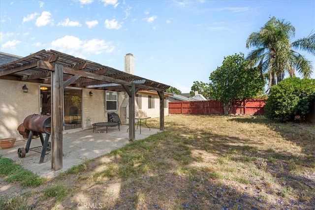 2271 Stanford St, San Bernardino, CA 92407 - view of yard with a pergola and a patio area