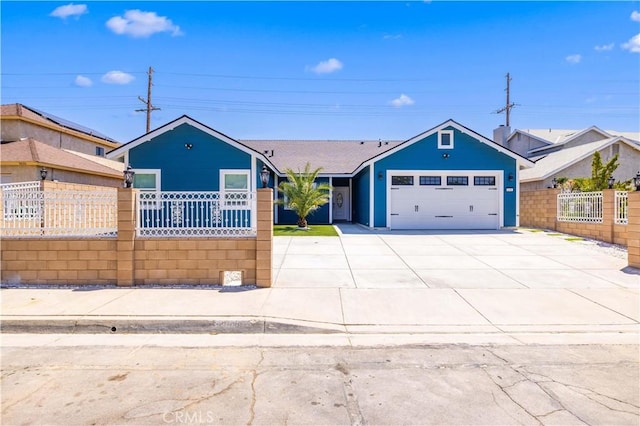 3838 Balmont St, Lancaster, CA 93536 - single story home with a fenced front yard, a garage, and driveway