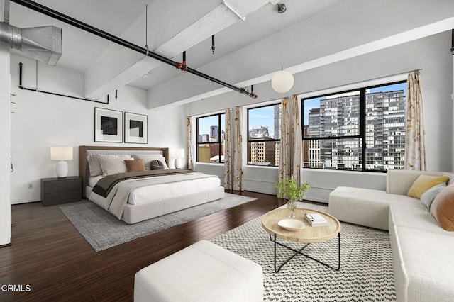 746 S Los Angeles St Unit 1001, Los Angeles, CA 90014 - bedroom with wood finished floors