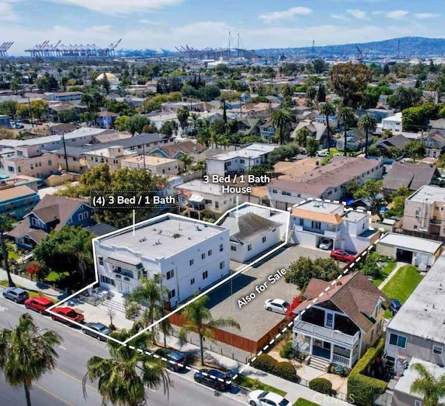 1113 Pacific Ave, Long Beach, CA 90813 - bird's eye view