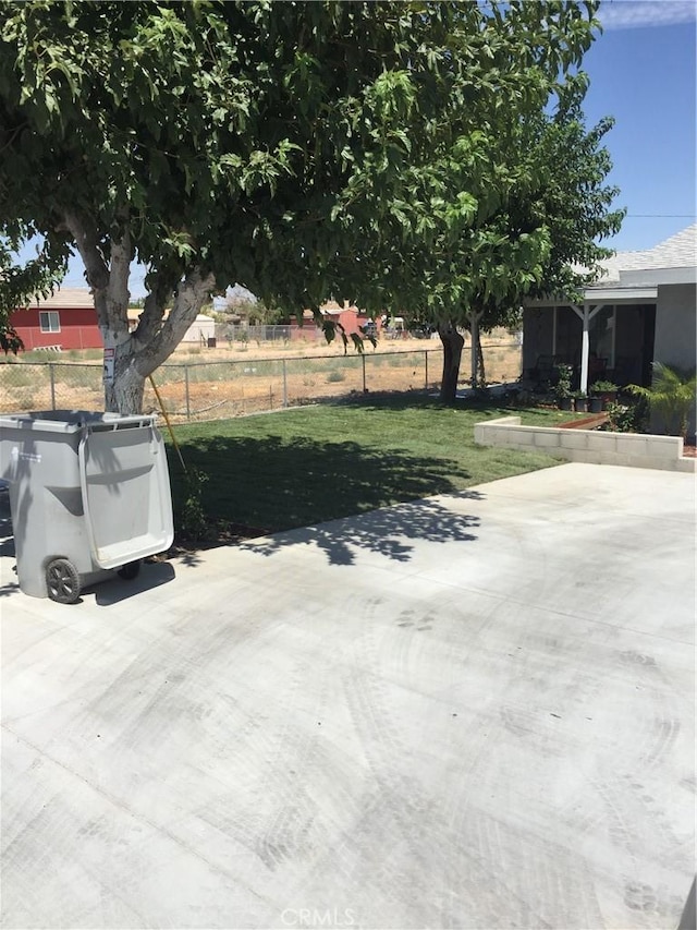 16472 Vine St, Hesperia, CA 92345 - view of yard featuring a patio