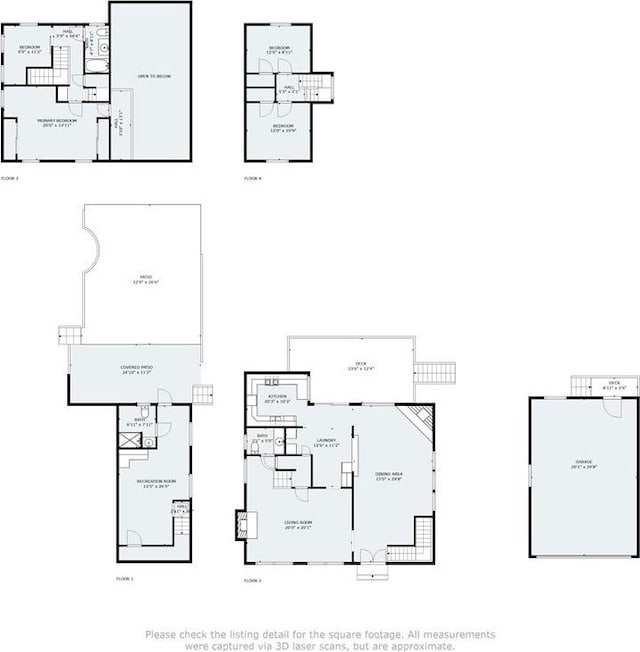 29289 Lake View Dr, Cedar Glen, CA 92321 - view of floor plan / room layout