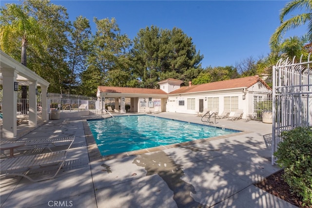 15535 Mallory Ct, Moorpark, CA 93021 - community pool with a patio area