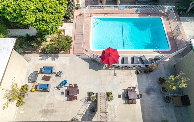4727 W 147th St Unit 251, Lawndale, CA 90260 - bird's eye view of a pool